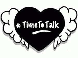 Time To Talk tattoo for mental health support 5th Feb